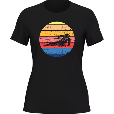 Vintage Skier T-Shirt for Women